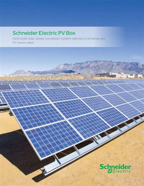 cost of schneider electric pv box|schneider solar pv box.